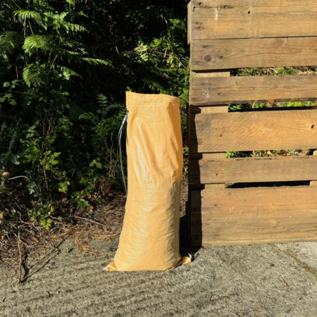 Flood sandbags